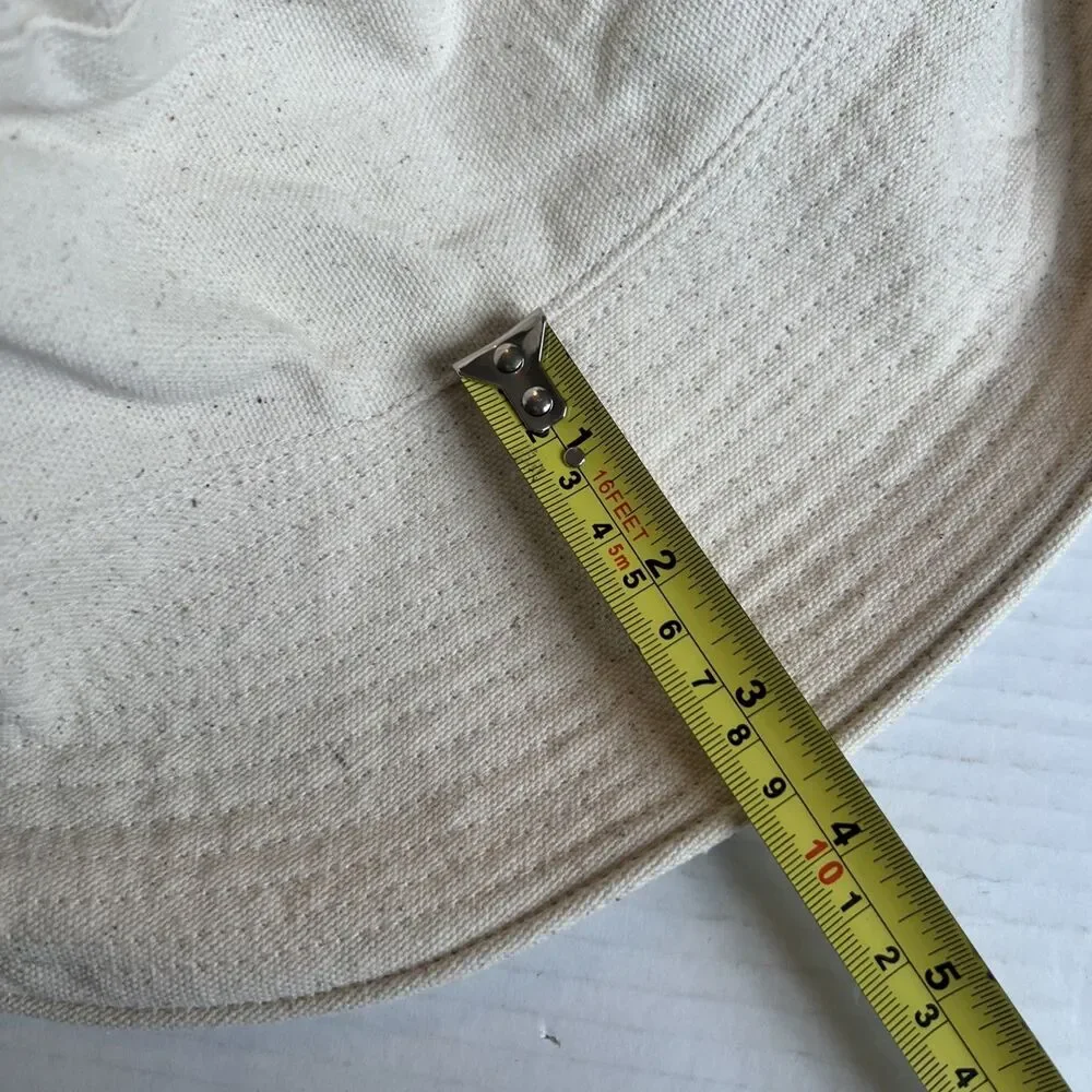 Freya - Bucket Hat Bone Canvas 100% Cotton NWT/ Great gift - Picture 5 of 6
